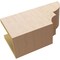 Ekena Millwork 6in. W x 8in. H x 16in. L Ridgewood Woodgrain TimberThane Rafter Tail, Primed Tan RFTUR06X08X16RIDRCPR - alternate 3